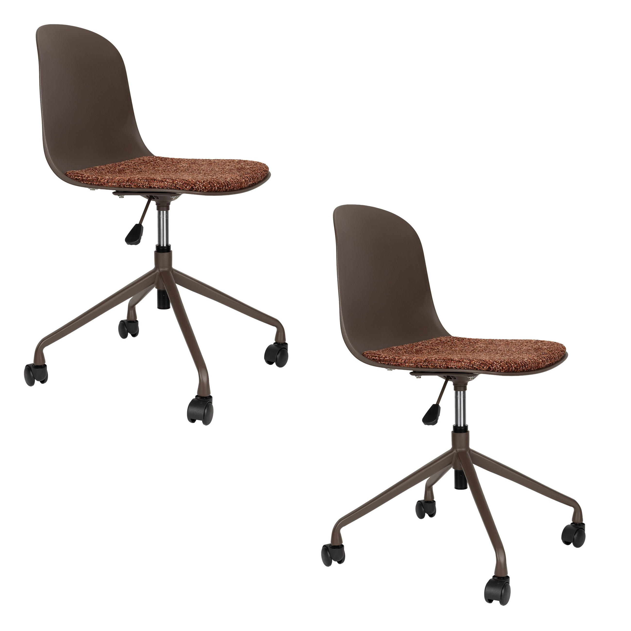 Housecraft Living Bürostühle Braun 50x80x55 cm