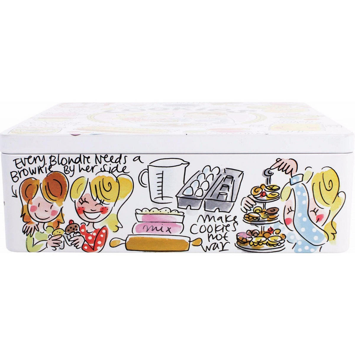 DOSE Cookies in Bunt - 21,7 x 7,5cm - Multicolor, Metall (21.7/7.5/21.7cm) - Blond Amsterdam