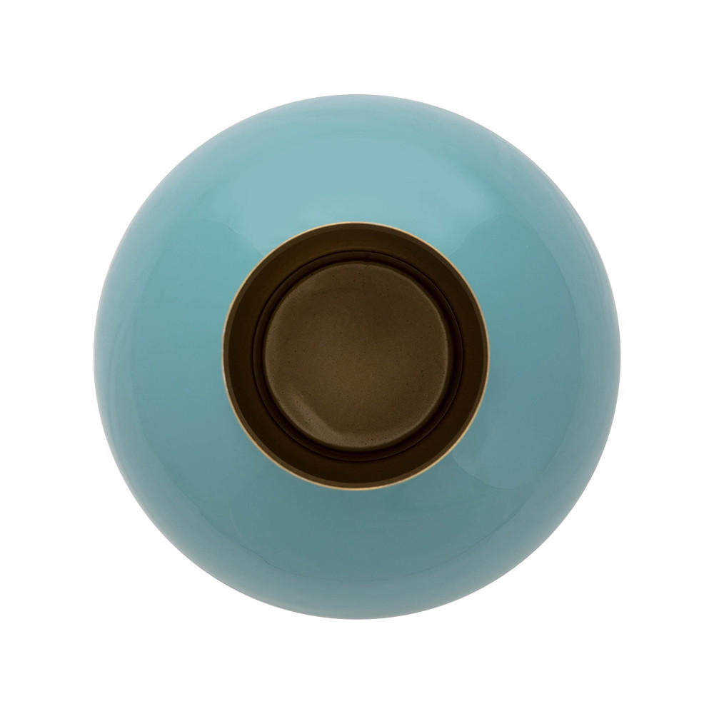 VASE Metal small sea grün 18x24 cm - Hellgrün, Metall (24cm) - Pip Studio