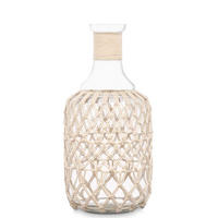 FLASCHE dekorativ - Braun, Glas (18/38/18cm) - Giftdecor