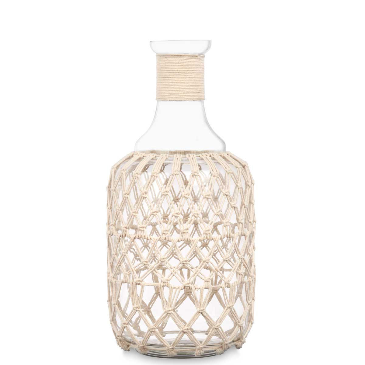 FLASCHE dekorativ - Braun, Glas (18/38/18cm) - Giftdecor