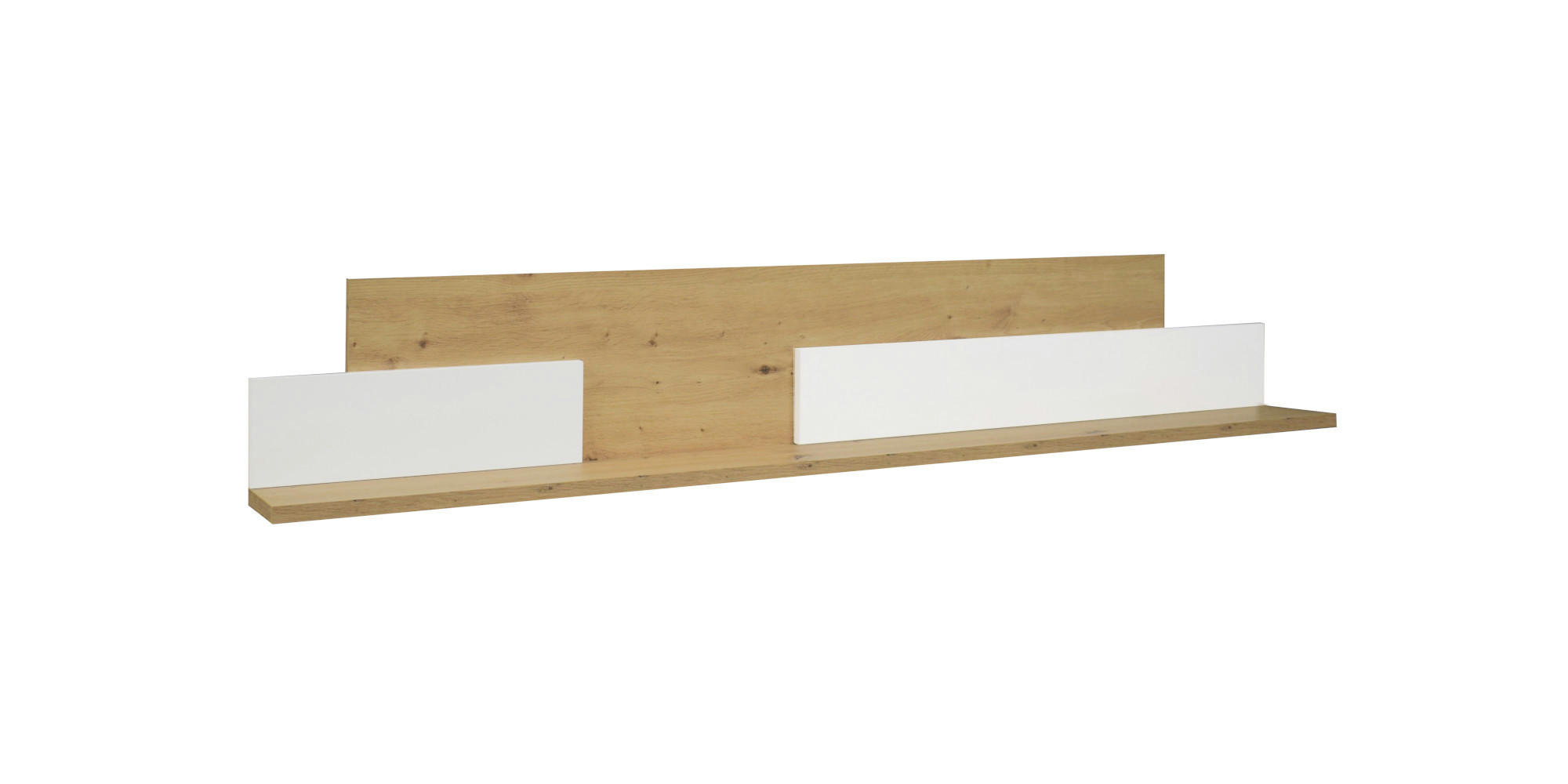 XXXLutz Wandboard Weiß 17x25x150 cm