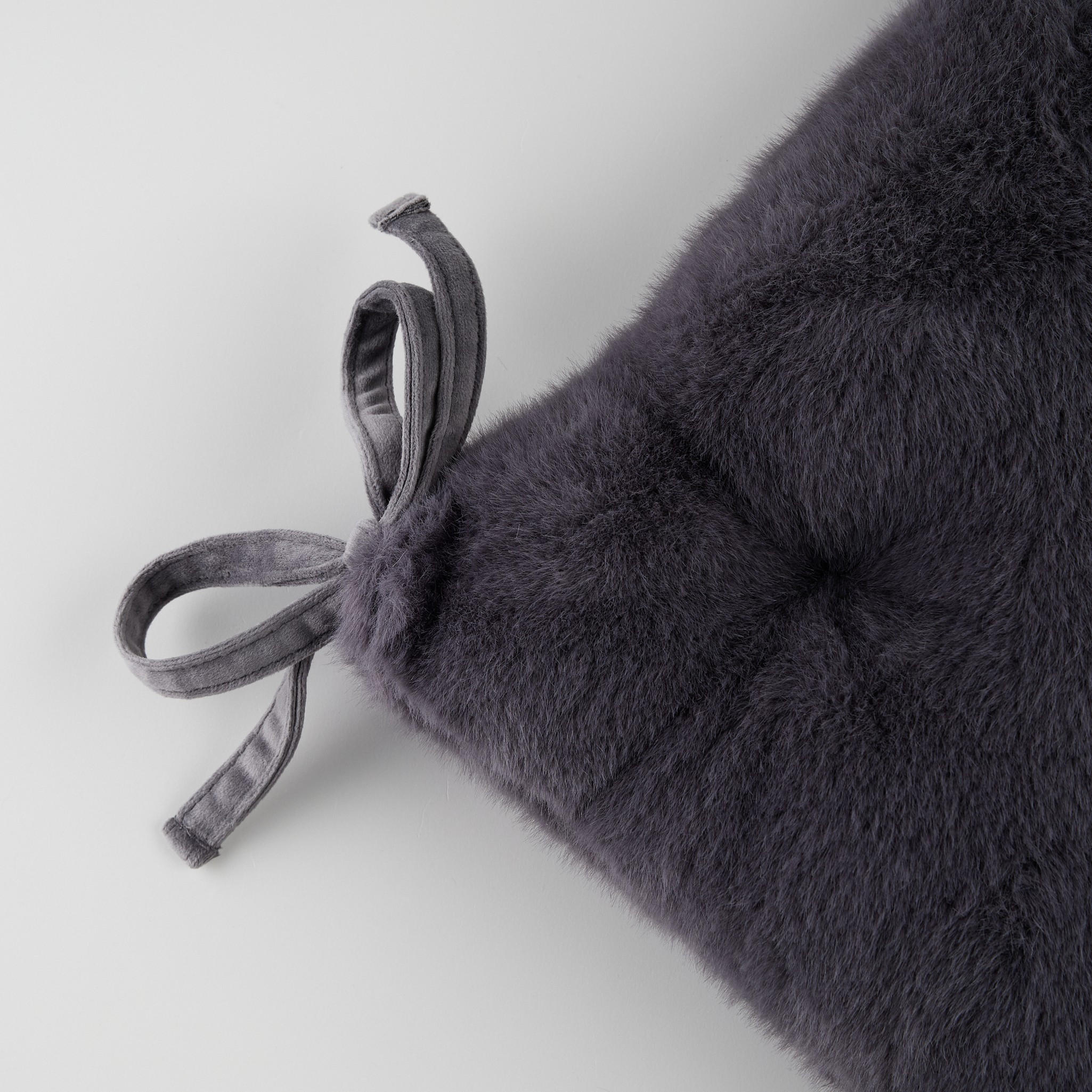 Thumbnail - home&you Stuhlpolster, Dunkelgrau, Textil, 40x1x40 cm, Wohntextilien, Kissen, Sitzkissen