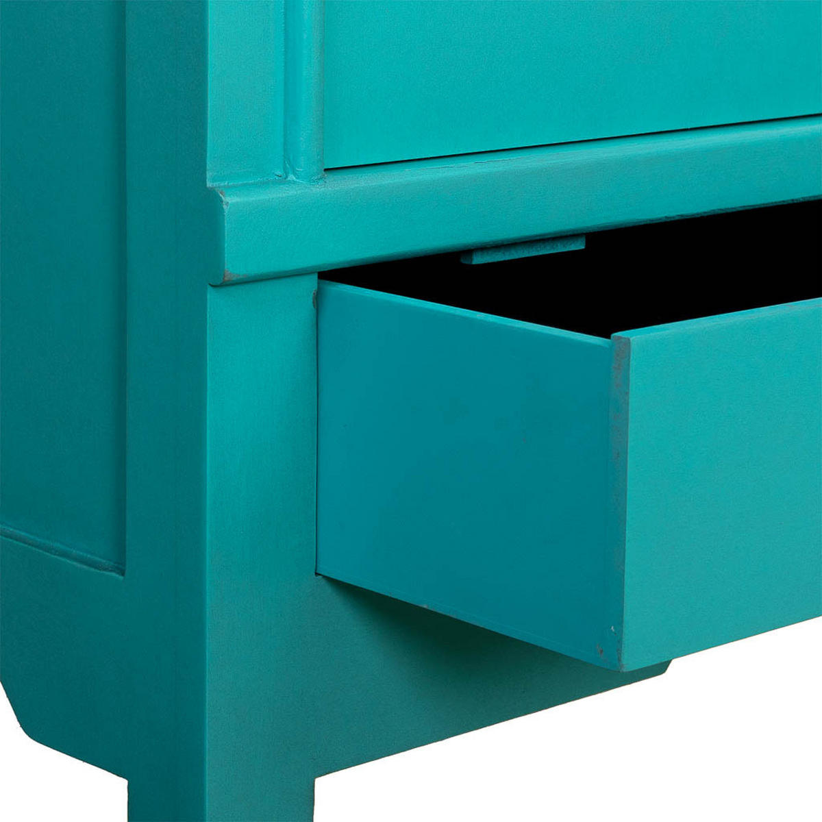 SCHRANK aus Holz 100x45x160 cm - Blau, Holz (100/160/45cm) - Wanderlust