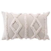 ZIERKISSEN Safira 30/50 cm - Creme, Textil (30/50cm) - Douceur d´intérieur