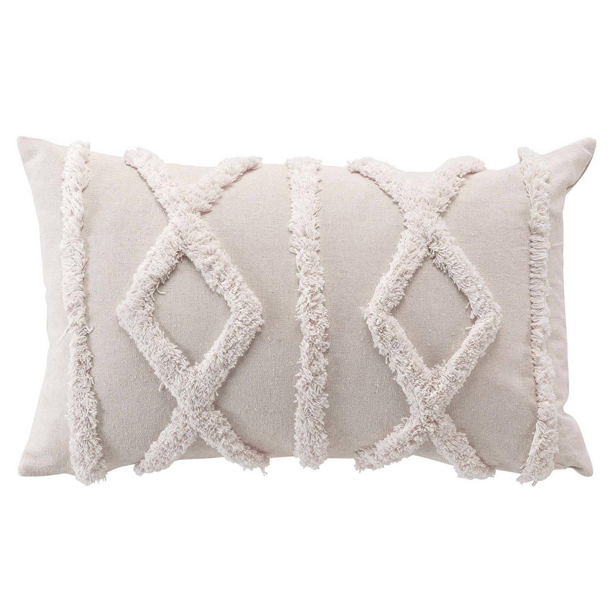 ZIERKISSEN Safira 30/50 cm - Creme, Textil (30/50cm) - Douceur d´intérieur