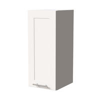 HÄNGESCHRANK Oslo W2/30 Weiß / Weiß Matt 30 / 32,5 / 72cm - Weiß, Holz/Holzwerkstoff (30/72/32.5cm) - Feldmann-Wohnen