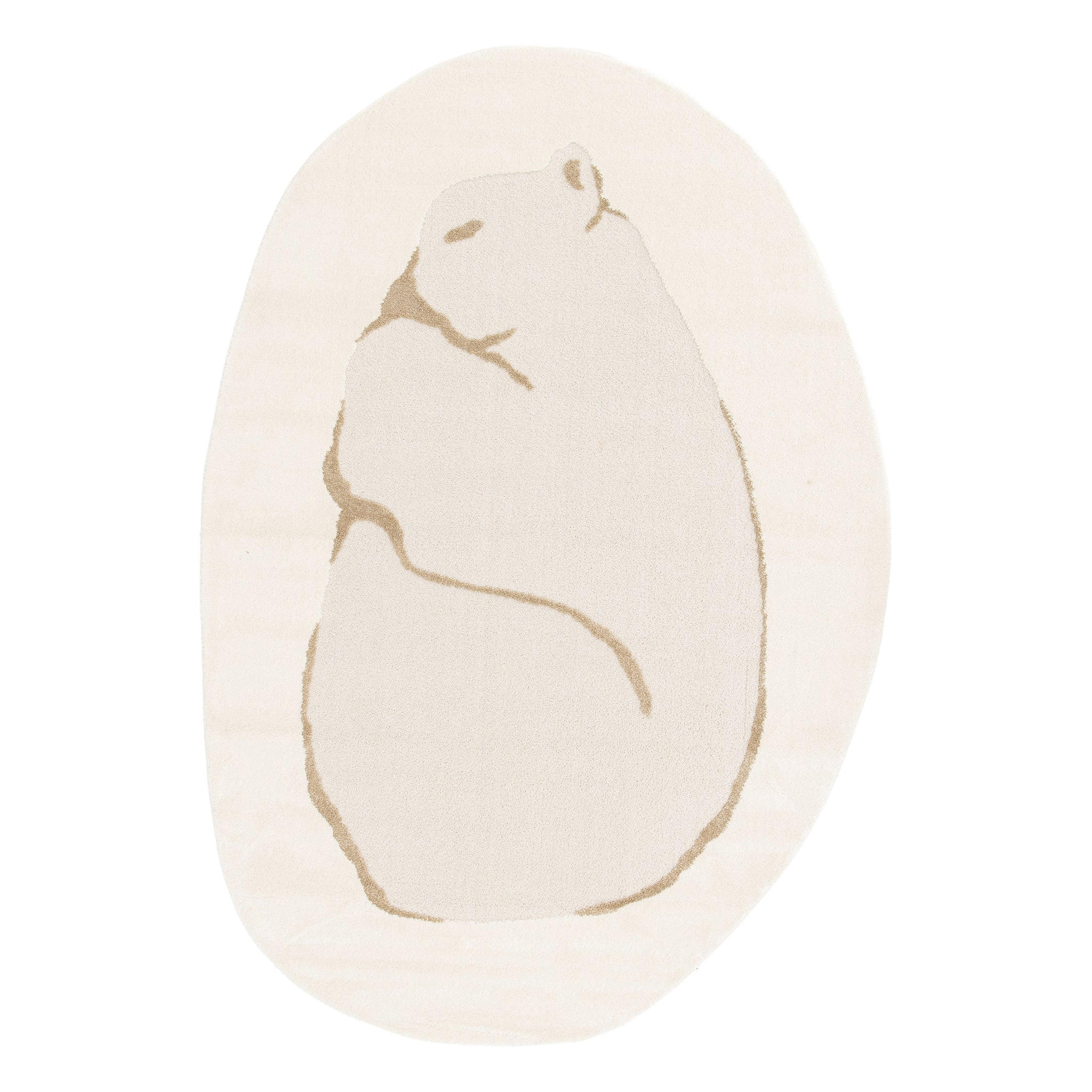 KINDERTEPPICH mit Reliefeffekt beige beige - Beige, Textil (160/229cm) - AFK Living