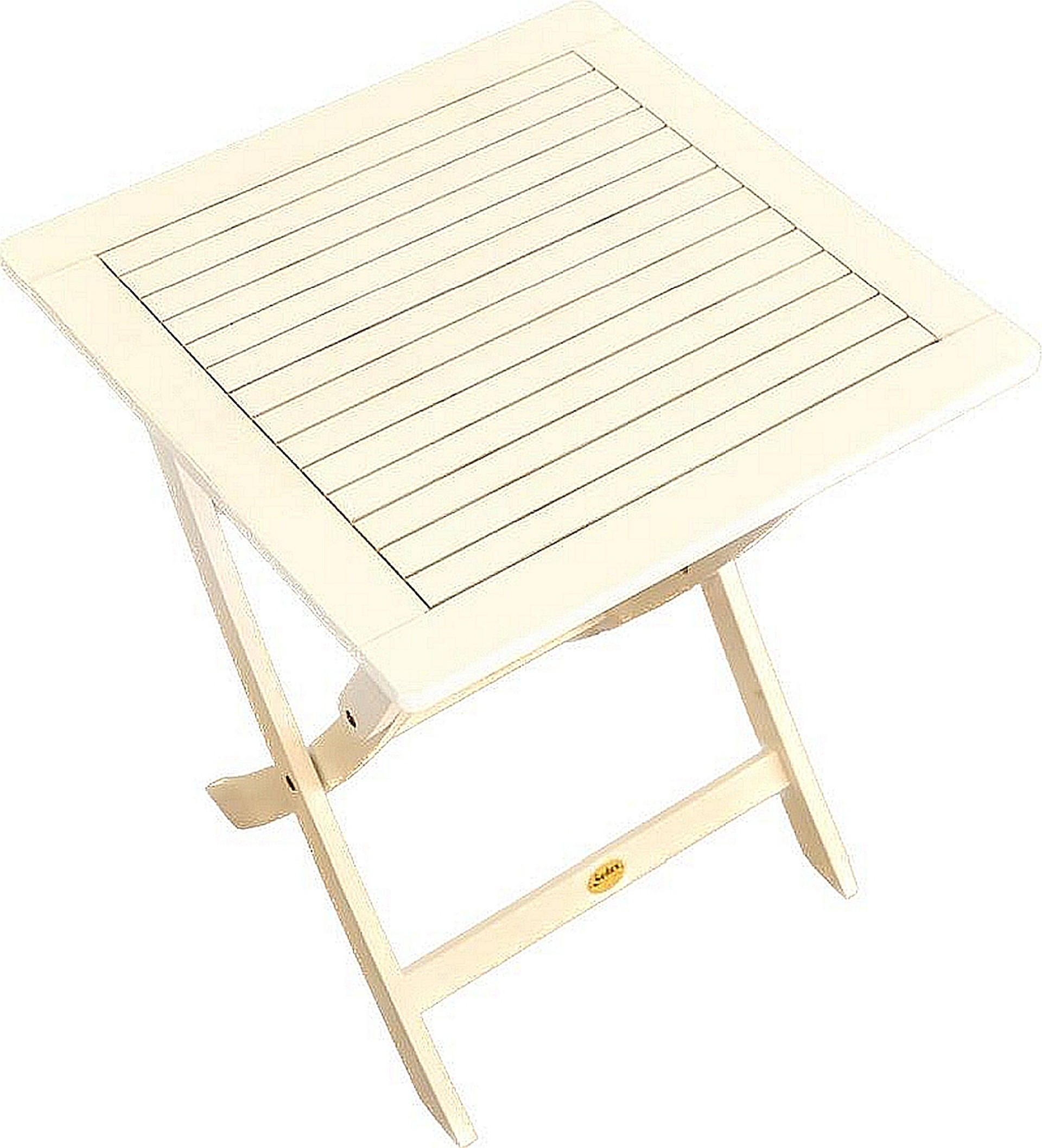 KLAPPTISCH Catar 80 weiß - Weiß, Holz (80/80/73cm) - Sedex