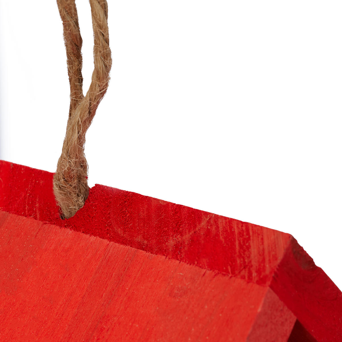 DEKO-VOGELHAUS - Multicolor, Holz (15/16/11cm) - Relaxdays