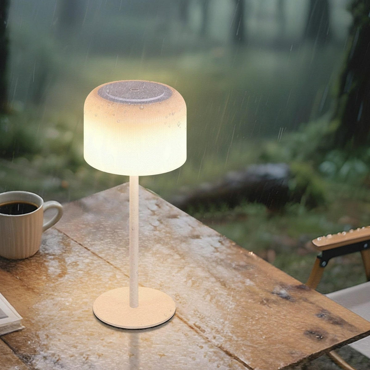 LED-TISCHLEUCHTE BREMERHAVEN Ⅲ 13/11/31 cm - Weiß, Metall (13/11/31cm) - Nettlife