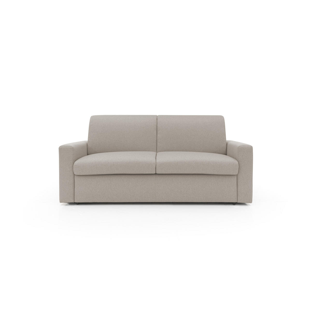 SCHLAFSOFA Kansas - Creme, Textil (172/92/95cm) - Divani.store