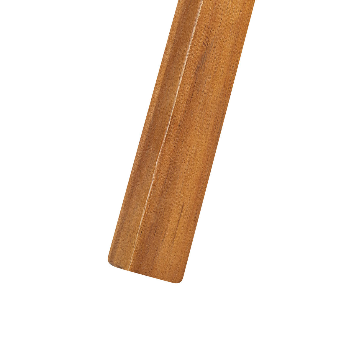 GARTENSTUHL 2er-Set Holz Heller Holzfarbton Bellano - Hellbraun, Holz (88/83/57cm) - Beliani
