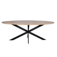 ESSTISCH Ferris Braun 120/280/76 cm - Braun, Holz (120/280/76cm) - Starfurn