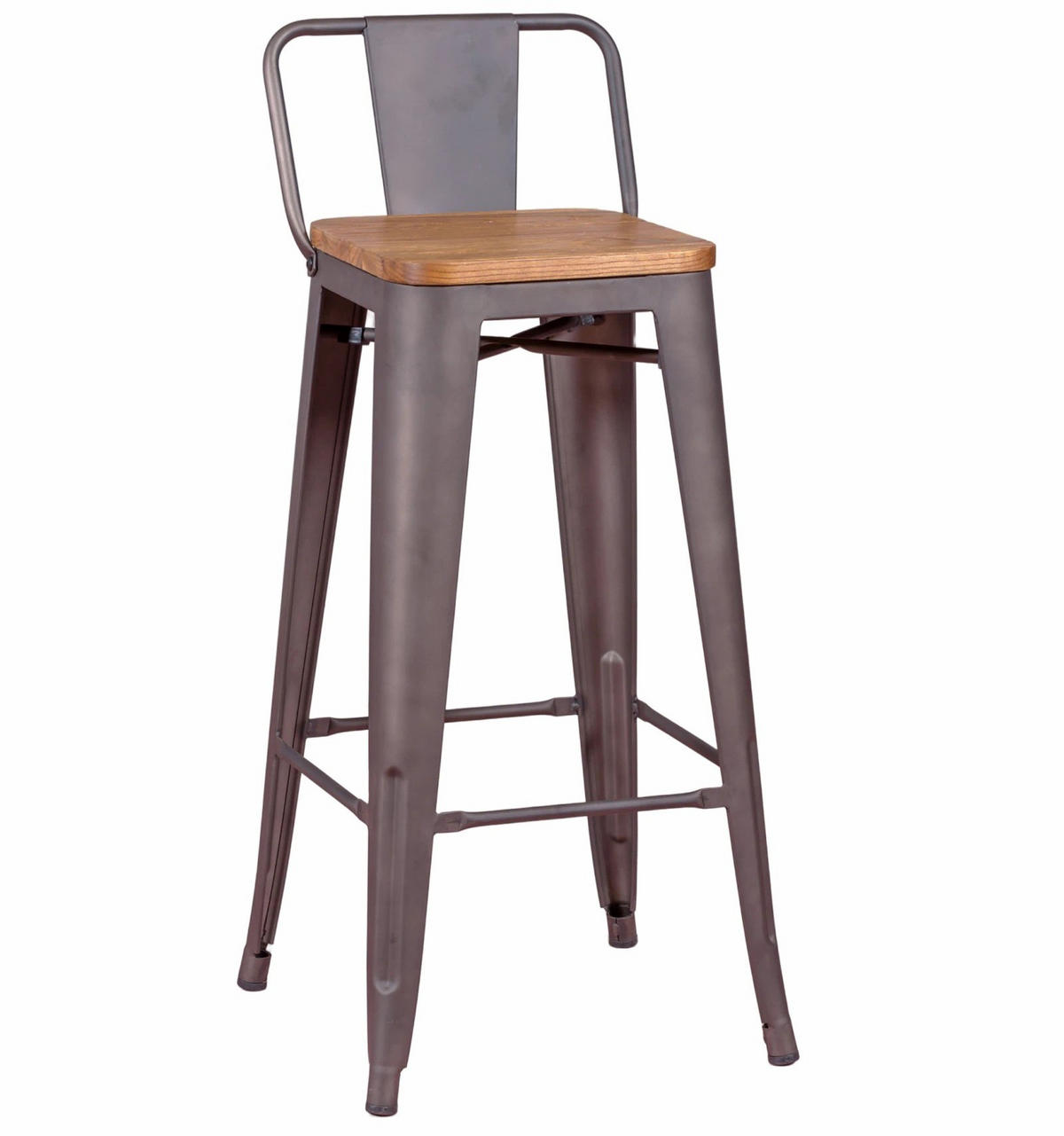 HOCKER Metall Alteiche - Alteiche, Metall (42/94/42cm) - Nest Dream