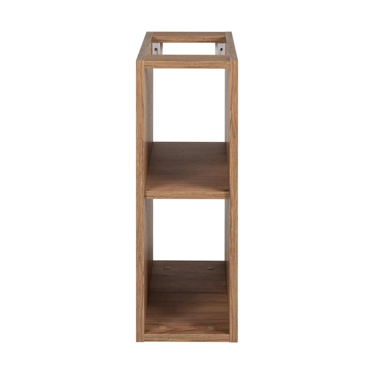 BADEZIMMERSCHRANK: Weiß / Eiche Craft, 100 (80 + 20) x 46 x 58 cm - Eichefarben/Weiß, Holzwerkstoff (100/58/46cm) - 3XE LIVING