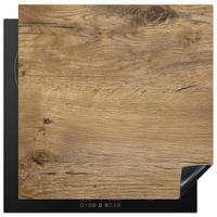 HERDABDECKPLATTE Holz - Braun - Holzoptik 78x78 cm - Eichefarben, Kunststoff (78/78/0.2cm) - MuchoWow