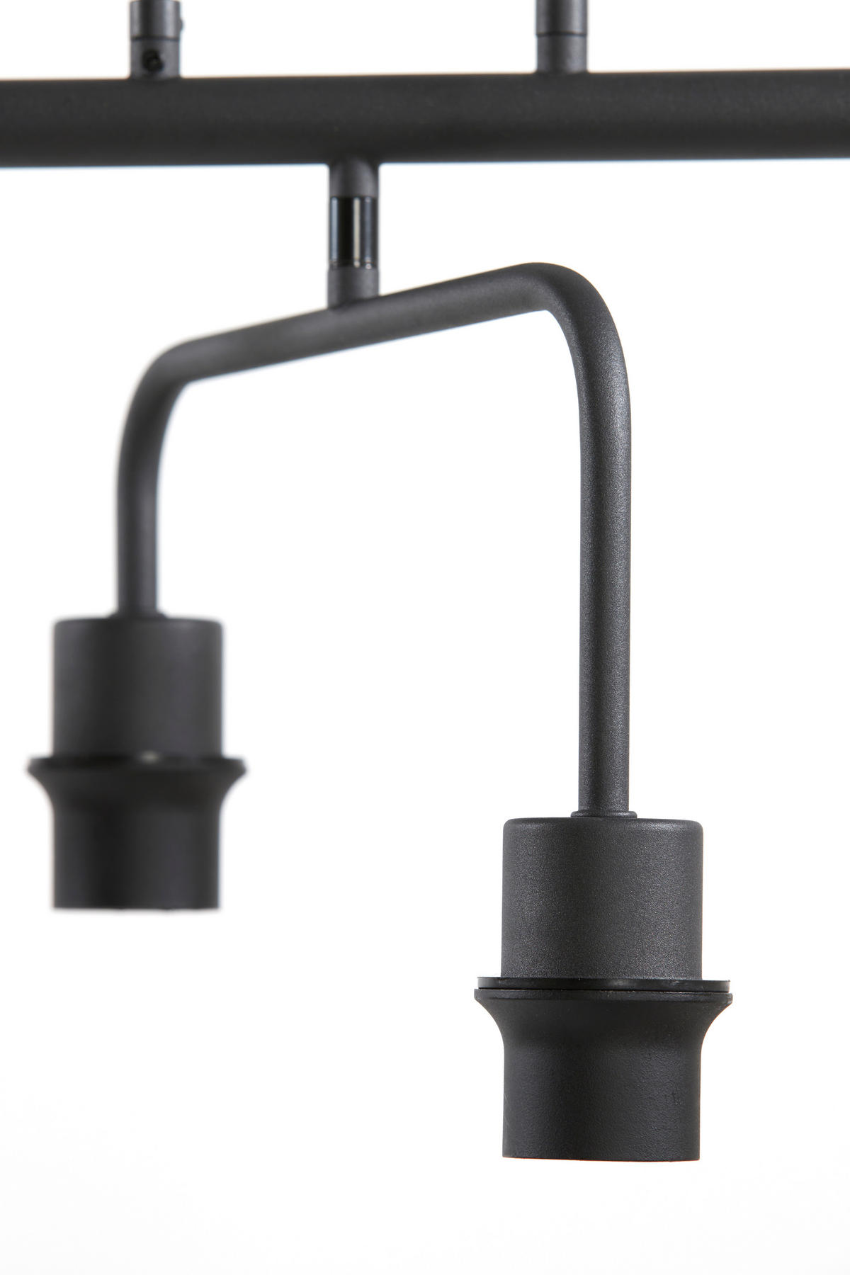 HÄNGELAMPE Edisa Schwarz 160/50/25 cm - Schwarz, Metall (160/50/25cm) - Light & Living