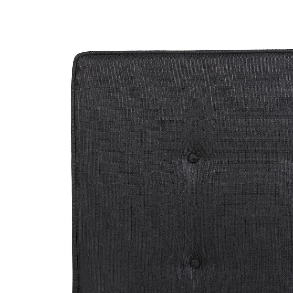 POLSTERBETT 140/200cm Schwarz Ambassador - Schwarz, Textil (140/200cm) - Beliani