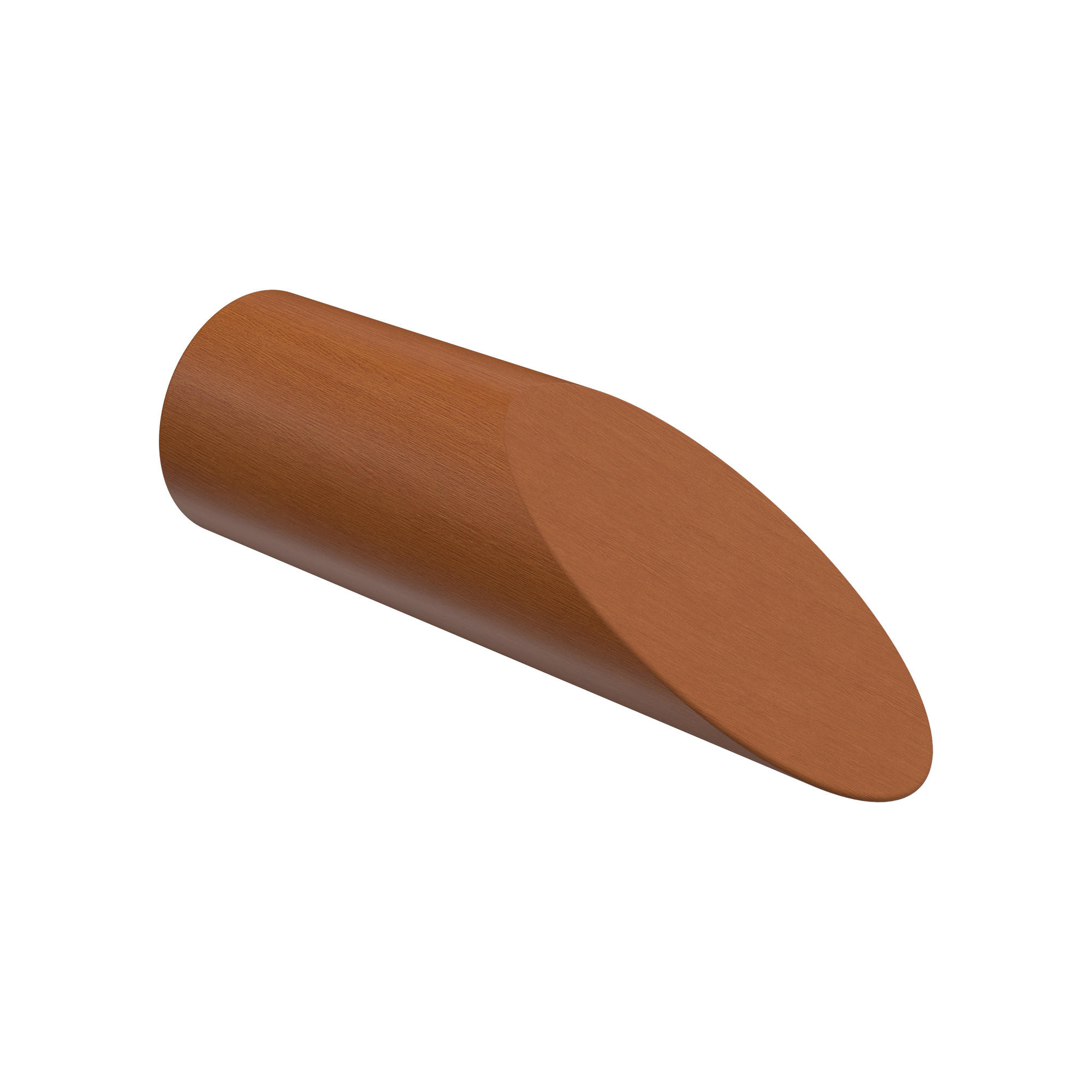 ENDSTÜCKE FÜR GARDINENSTANGEN 16 mm Ø, Franca Kirschbaum, Packung 2 Stück - Kirschbaumfarben, Holz (7.8/2.6/2.6cm) - INTERDECO