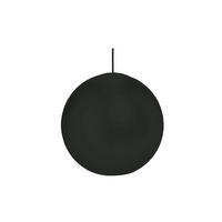 KUGELKERZEN Schwarz Ø 100 mm, 6 Stück - Schwarz, Paraffin (10/10/10cm) - Wiedemann Kerzen