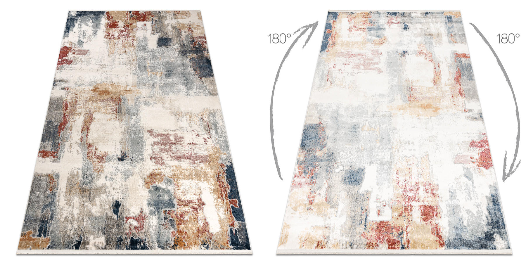 TEPPICH Distin 120/170 cm - Weiß, Textil (120/170cm) - rugsX