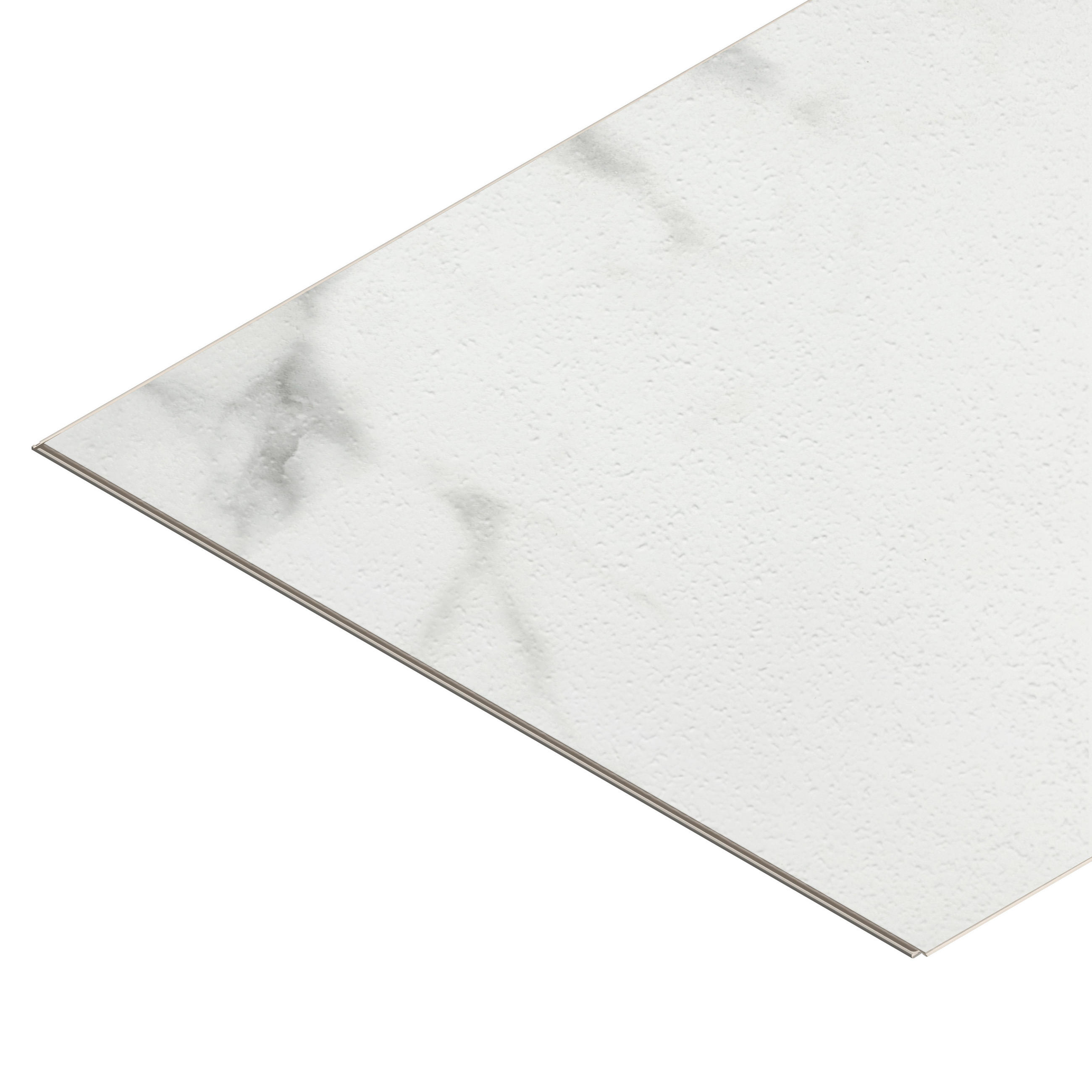 AQUA Click Tiles XL - Wasserdichte Wandpaneele und Bodenpaneele für Badezimmer - Glasgow XL - weiß - 5 Paneele (2,26m²) - Weiß, Kunststoff (95/47.5/0.4cm) - Aqua-Step® 
