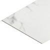 AQUA Click Tiles XL - Wasserdichte Wandpaneele und Bodenpaneele für Badezimmer - Glasgow XL - weiß - 5 Paneele (2,26m²) - Weiß, Kunststoff (95/47.5/0.4cm) - Aqua-Step® 