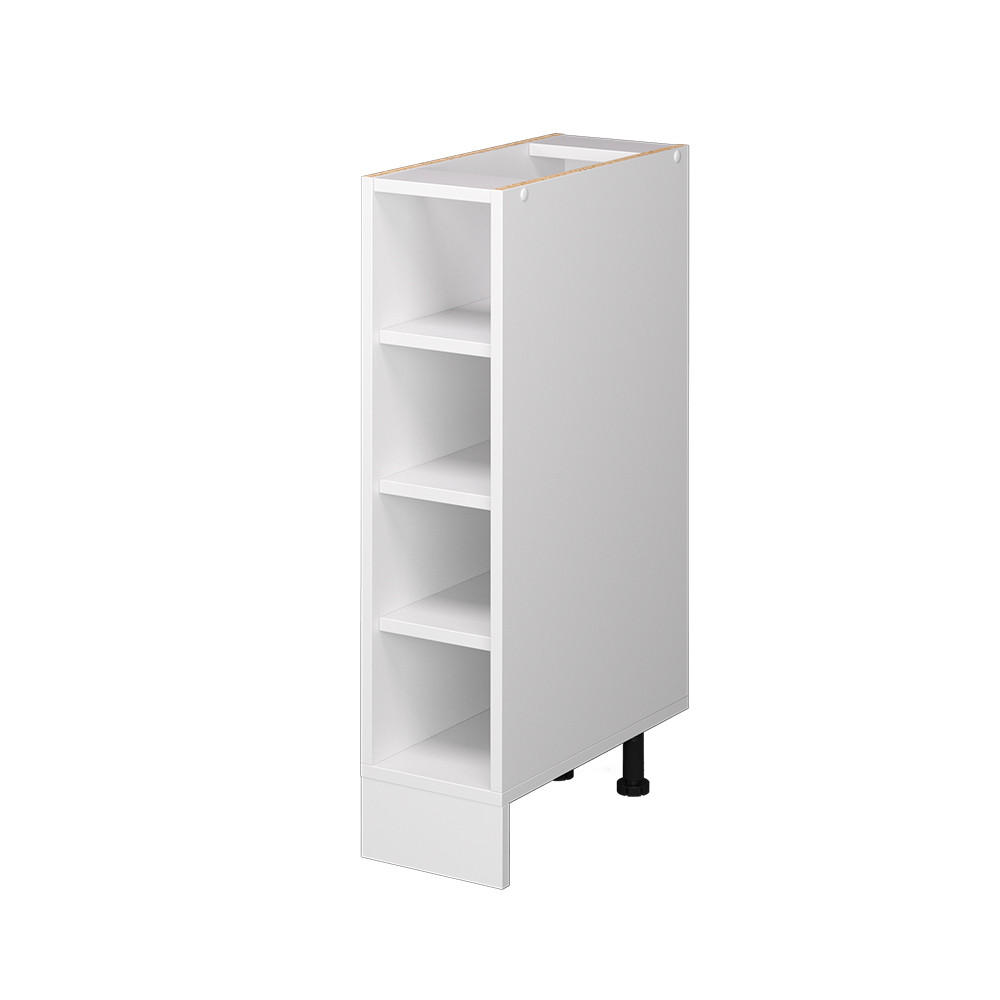 KÜCHENREGAL R-Line Weiß 20 cm ohne AP - Weiß, Holzwerkstoff (20/81.6/44cm) - Vicco