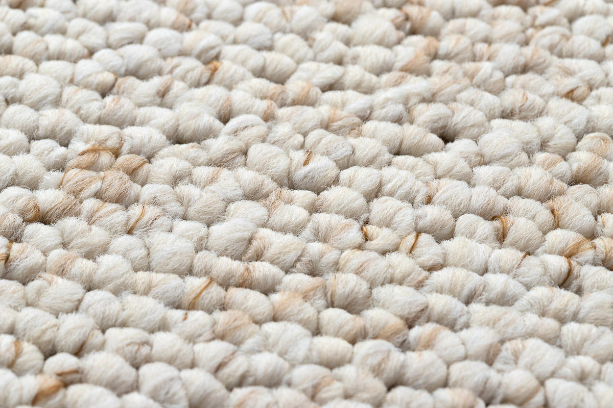 TEPPICH rund CASABLANCA 170 cm - Beige, Textil (170/170cm) - rugsX