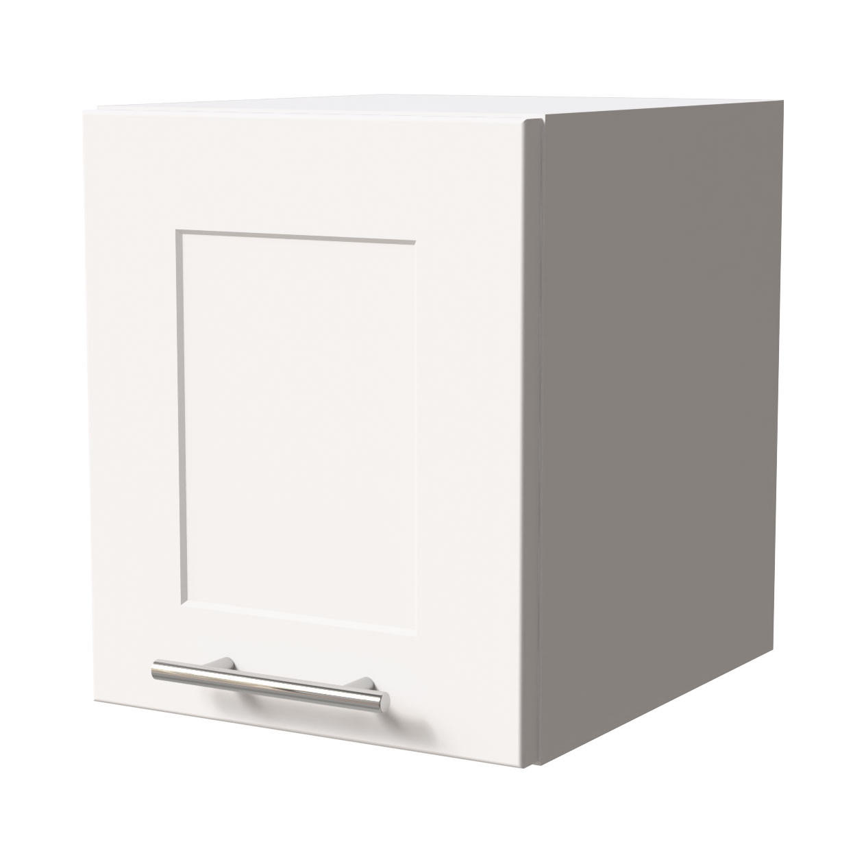 Feldmann-Wohnen Klapphängeschrank Weiß, Weiß 30x36x32.5 cm