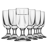 SCHNAPSGLÄSER Balance, 6er-Set, 25 ml - Transparent, Glas (0.025L) - Krosno Glass