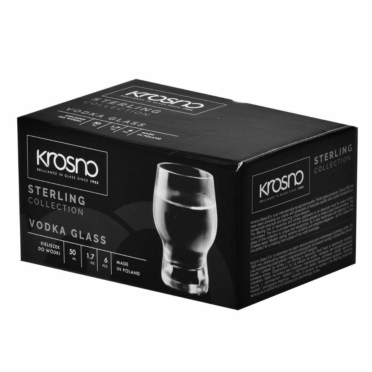SCHNAPSGLÄSER, 6er-Set, 50 ml - Transparent, Glas (0.05L) - Krosno Glass
