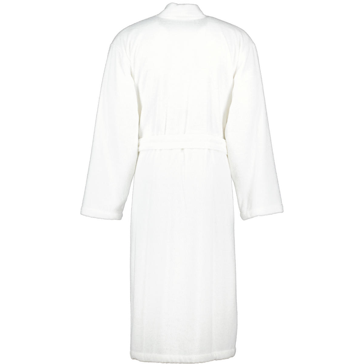 BADEMANTEL HERREN KIMONO UNI 828 WEISS - 67 - Weiß, Textil (Lnull) - Cawoe