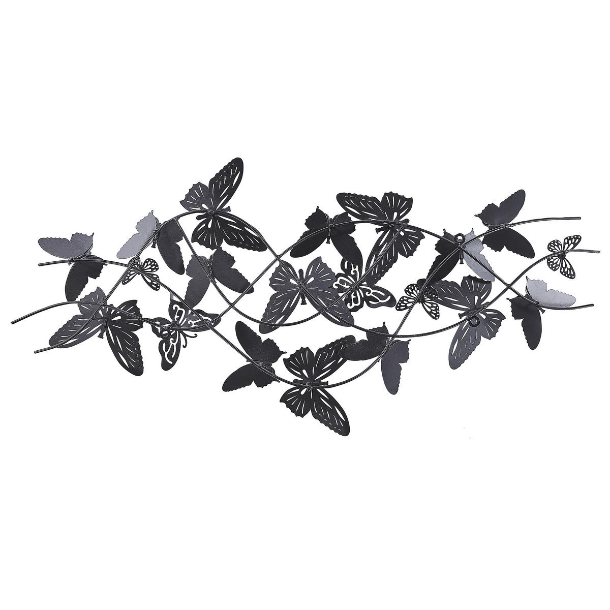 WANDDEKORATION Metall bunt Gallium - Multicolor, Metall (100/53/6cm) - Beliani