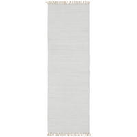TEPPICH aus recyceltem Material Tom Weiß 80x300 cm - Weiß, Textil (80/300cm) - benuta Pop