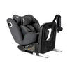 KINDERSITZ Auriga 40 - 150cm grau Isofix Anti-Rebound-Stange SPS Rückenlehne - Grau, Kunststoff (56/60/57cm) - Lorelli