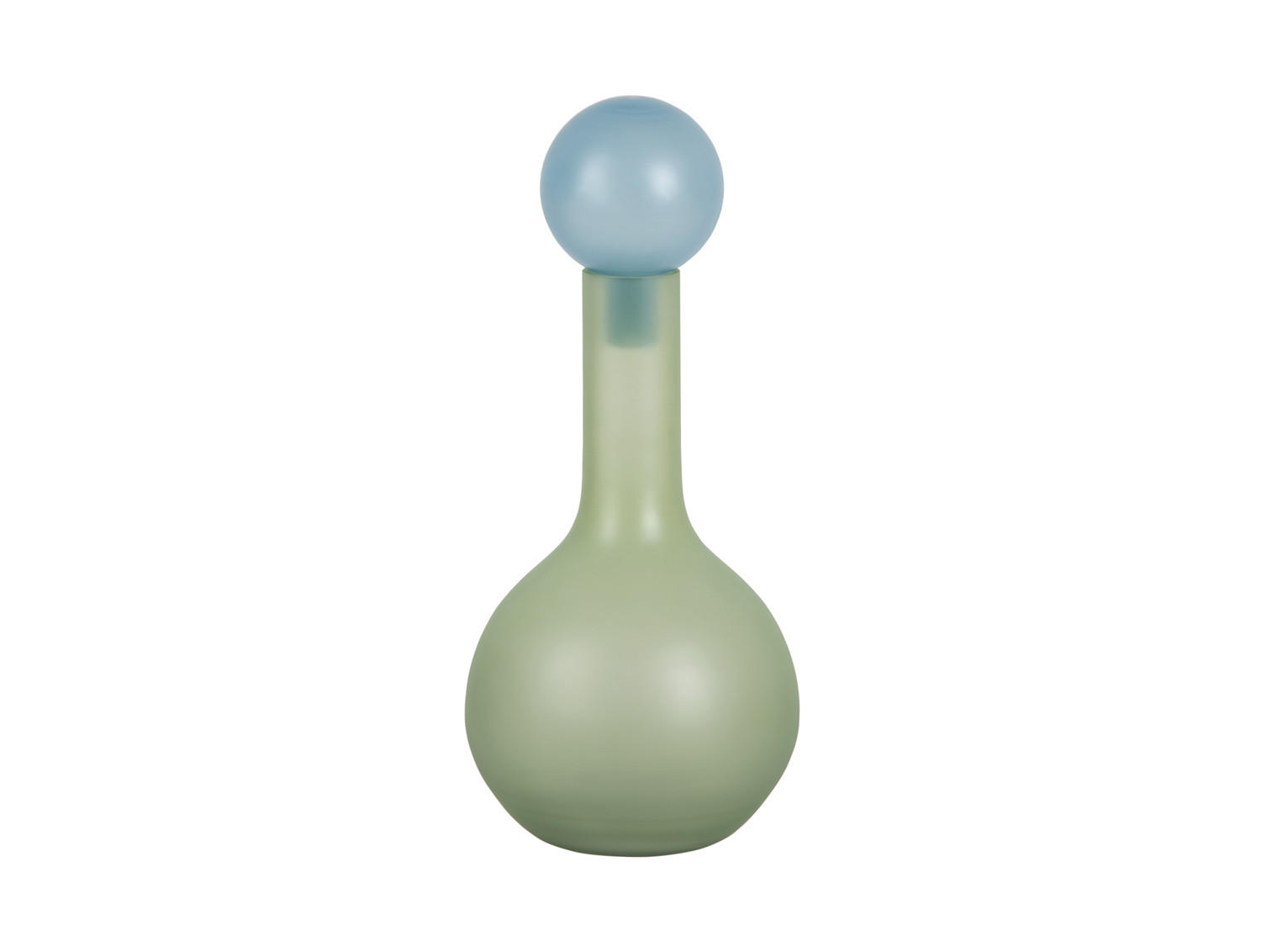VASE Alegre Globo 14/14/31 cm - Grün, Glas (14/31cm) - Present Time
