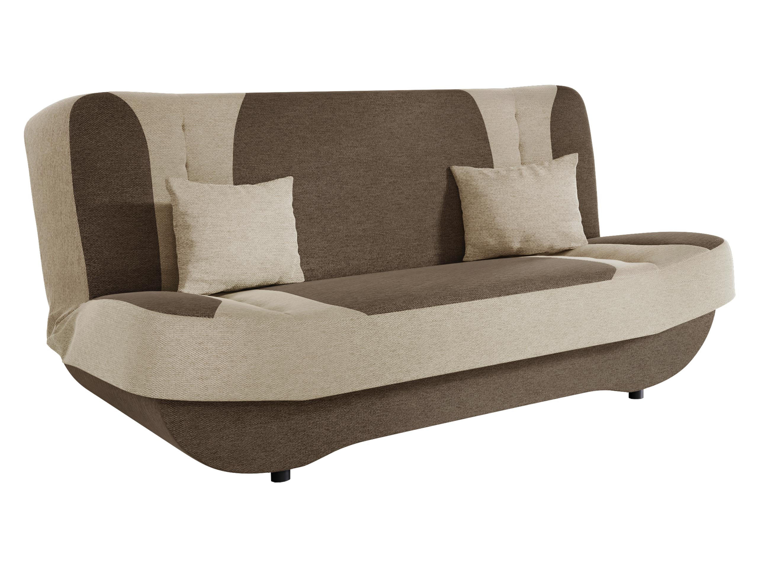 SCHLAFSOFA Pinto - Beige/Schwarz, Holzwerkstoff/Kunststoff (190/94/90cm) - MIRJAN24