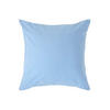 KISSENBEZUG Perkal, Ägyptische Baumwolle, Fadendichte 200 - Blau, Textil (40/40cm) - Homescapes