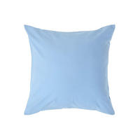 KISSENBEZUG Perkal, Ägyptische Baumwolle, Fadendichte 200 - Blau, Textil (40/40cm) - Homescapes