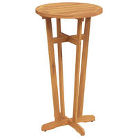 GARTEN-BARTISCH Ø60/105 Cm Massivholz Akazie - Braun, Holz (60/60/105cm) - vidaXL