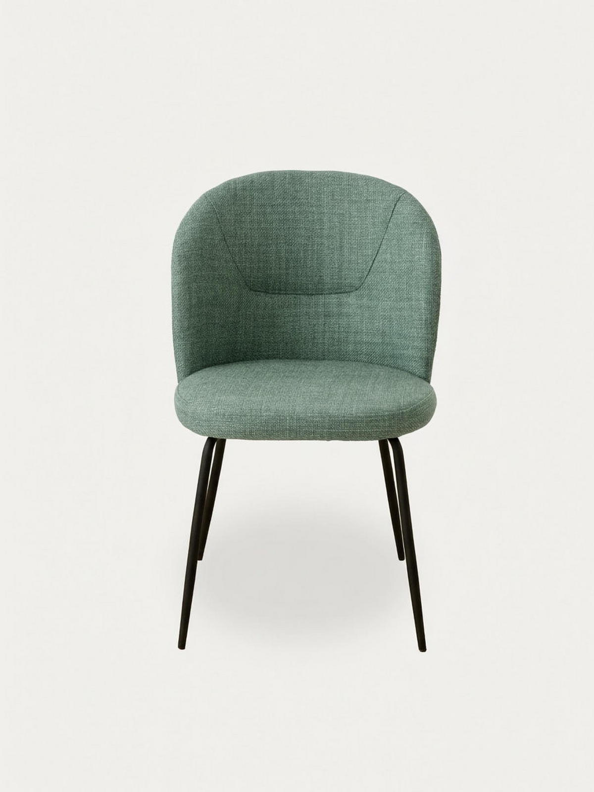 STUHL Beiz Minze 54 cm x 81 cm - Mintgrün, Textil (54/81/59cm) - Kenay Home