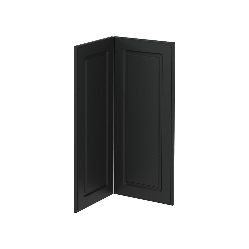 Vicco KUCHYŇSKÁ DVÍŘKA R-Line Antracitový venkovský dům 59.2 x 71.3 cm nábytková čela pro rohovou spodní skříňku