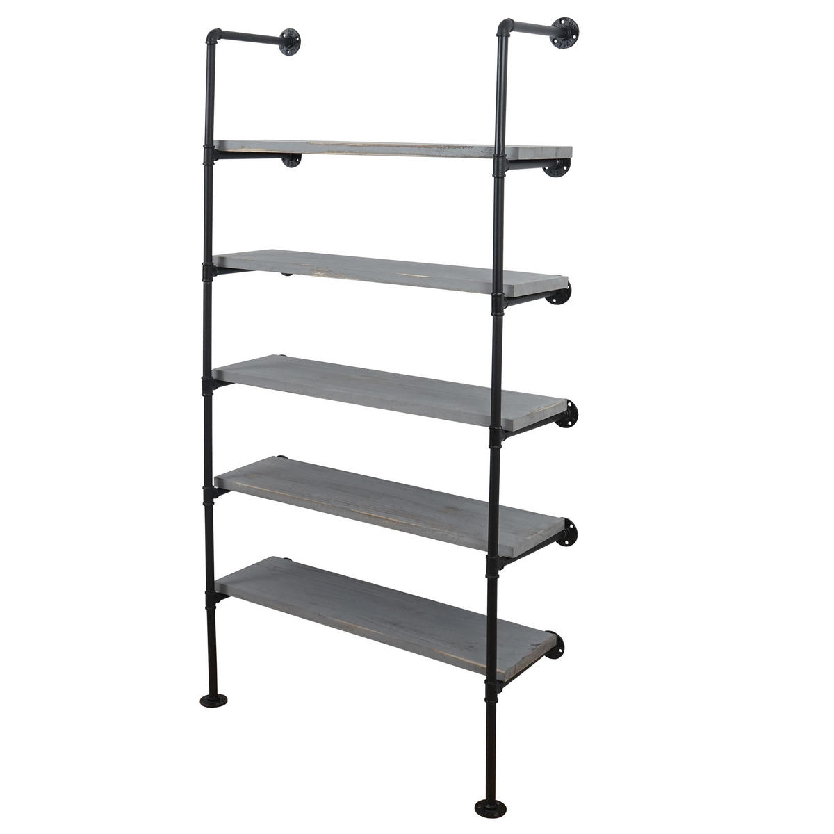 STANDREGAL Grau - Grau, Holz (80/165/28cm) - MCW