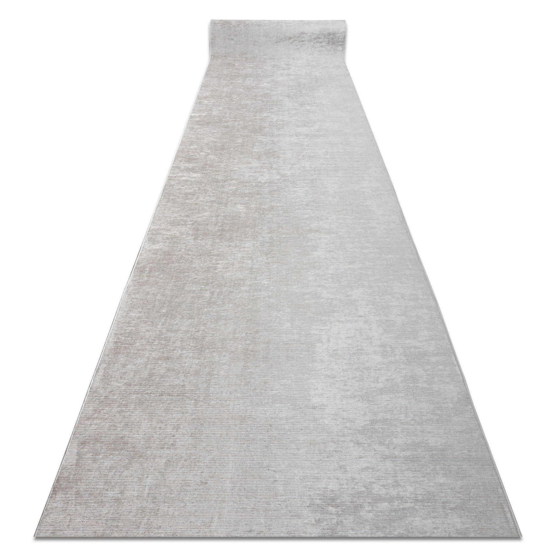 rugsX POGUMOVANÝ běhoun LOTUS SMOOTH 52420 Melange béžový NA MYTÍ 60cm 60/400 cm