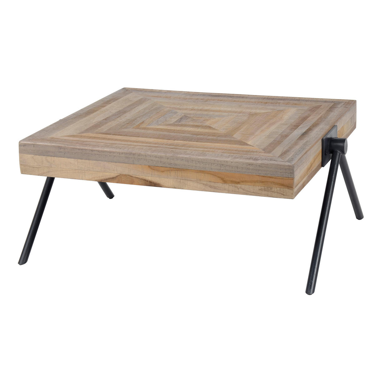 COUCHTISCH Teca Braun 70/70/33 cm - Braun, Holz (70/70/33cm) - Hoyz Collection