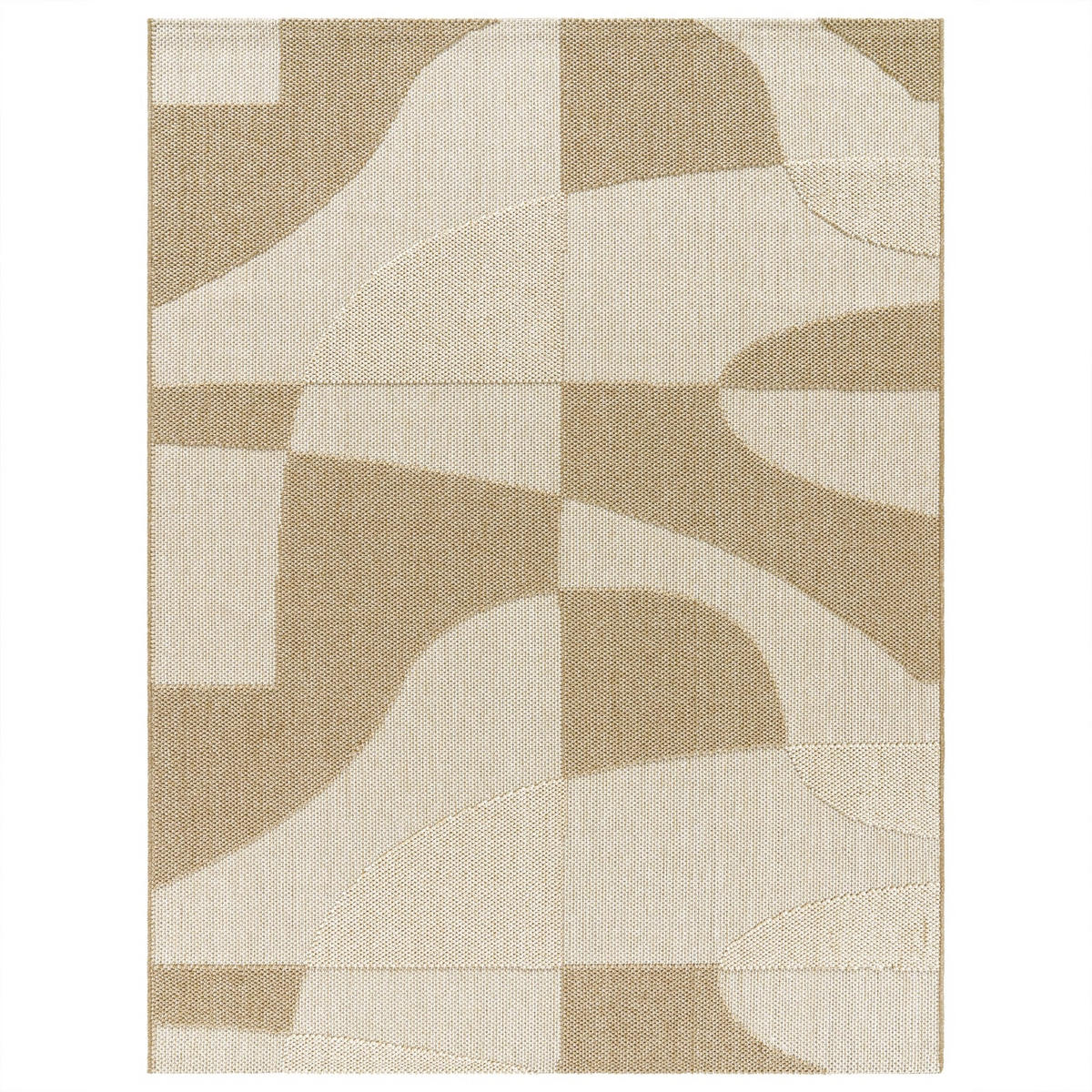 OUTDOORTEPPICH Boho Creme 120 x 160 cm - Creme, Kunststoff (120/160cm) - TT Home