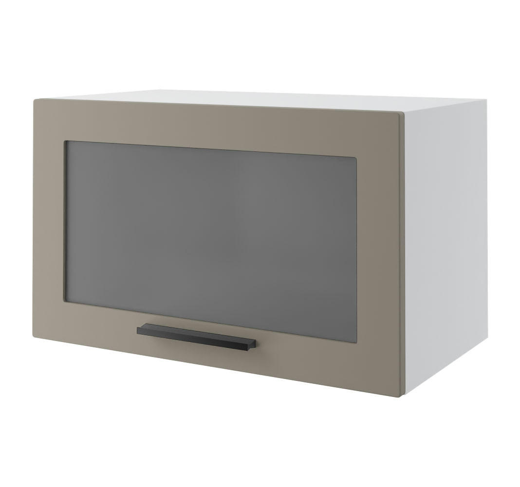 KLAPPHÄNGESCHRANK Kvantum W4BS/60 Beige Matt / Weiß Matt 60 / 32,5 / 36cm - Beige/Weiß, Holz/Holzwerkstoff (60/36/32.5cm) - Feldmann-Wohnen