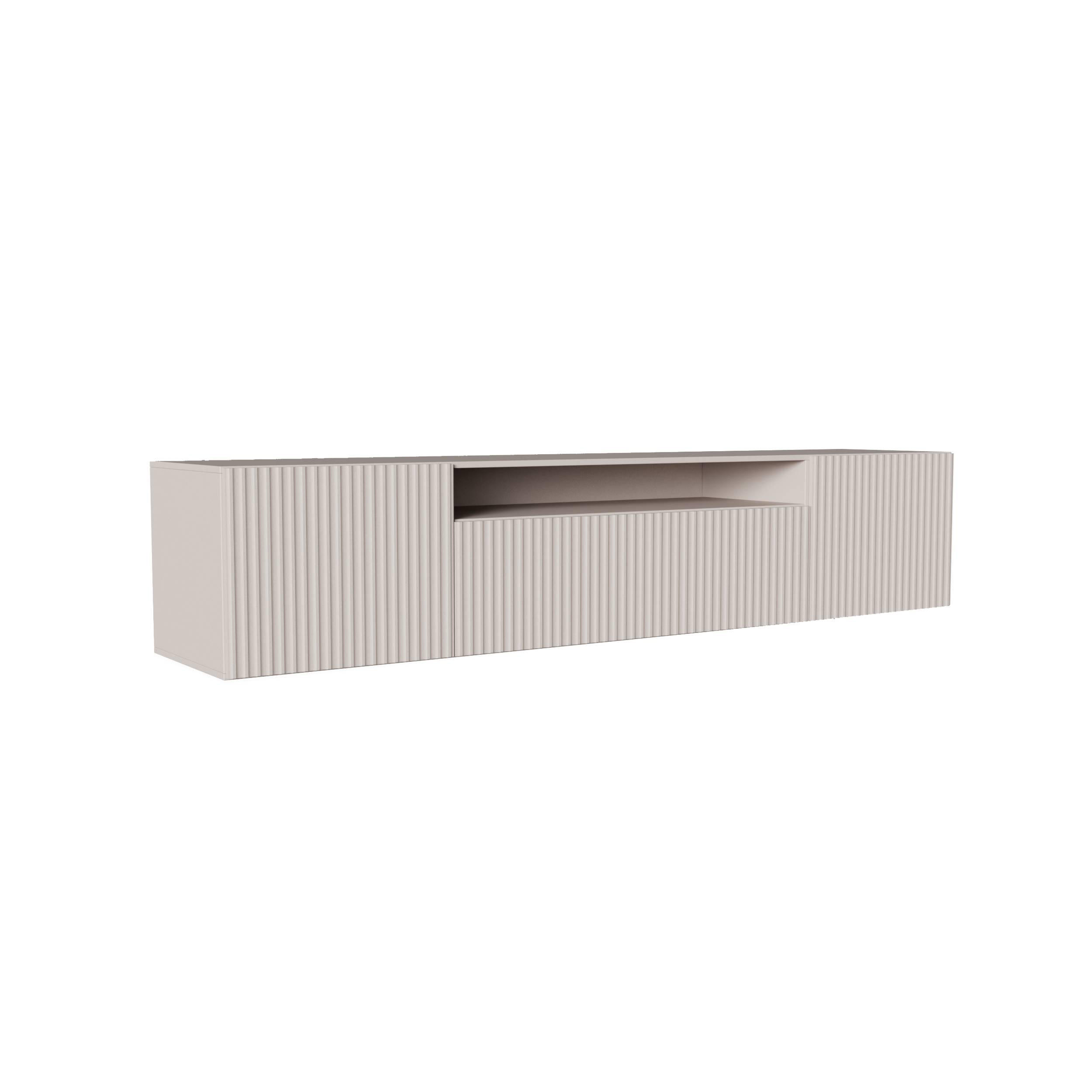 TV-SCHRANK NOE - Kaschmir, Holzwerkstoff (200/40/41cm) - Meblini